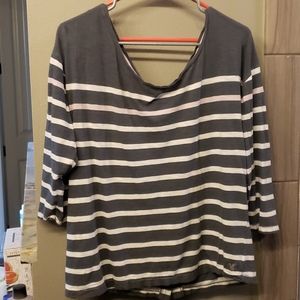 American Eagle striped shirt